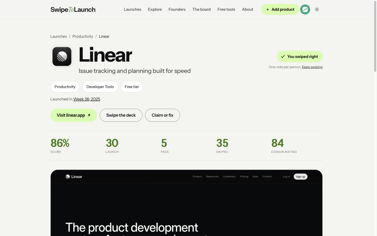 SwipeToLaunch screenshot thumbnail 4