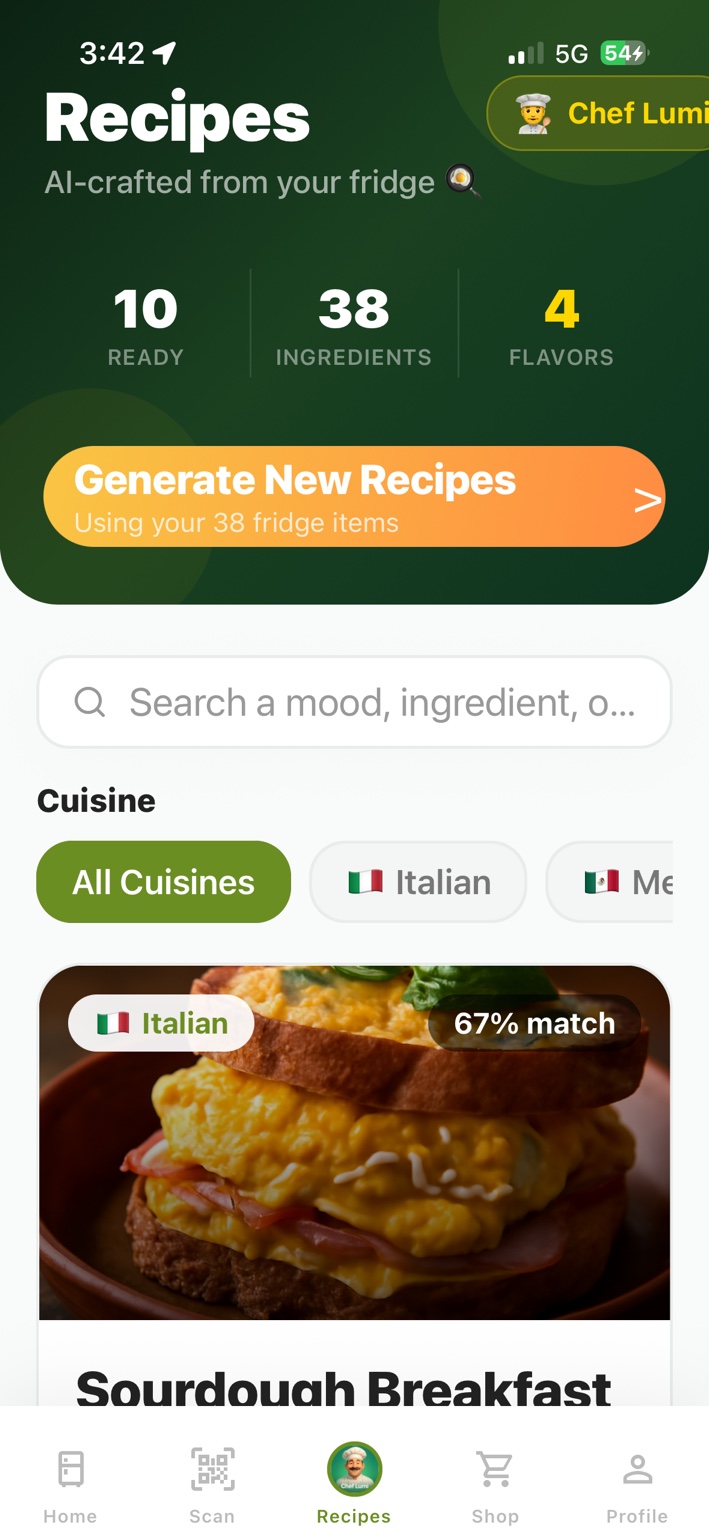 FridgeSmart App screenshot thumbnail 3