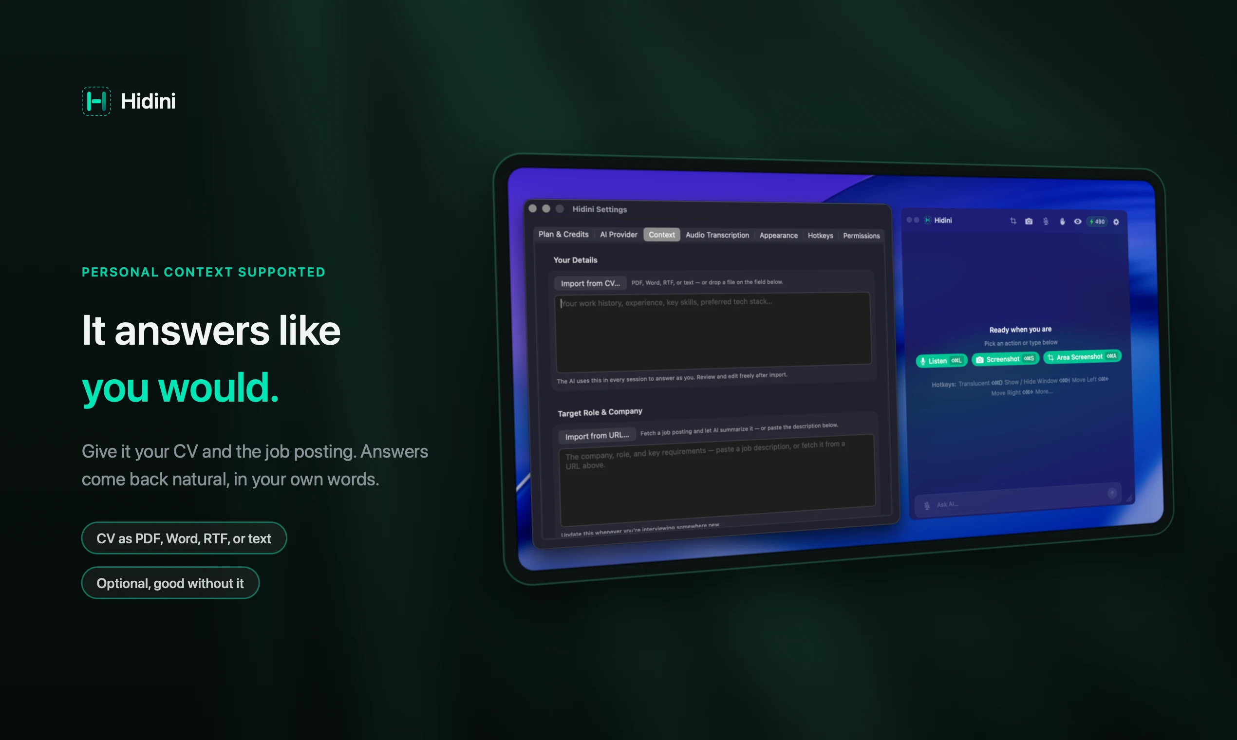 Hidini screenshot thumbnail 3