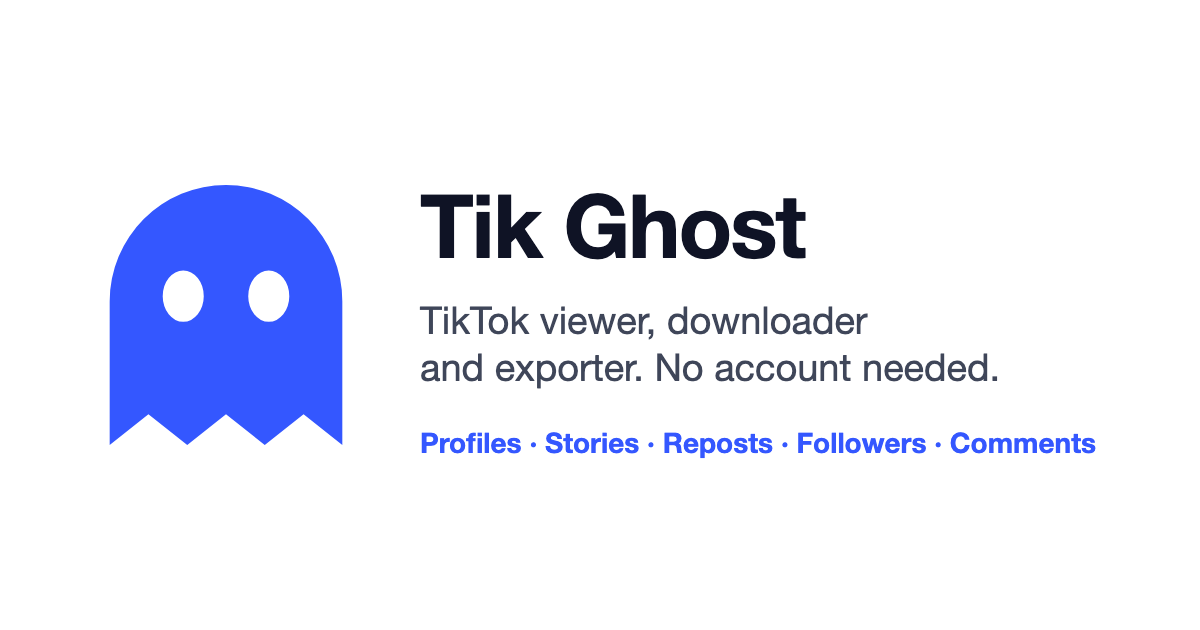 Tik Ghost screenshot 1 of 1
