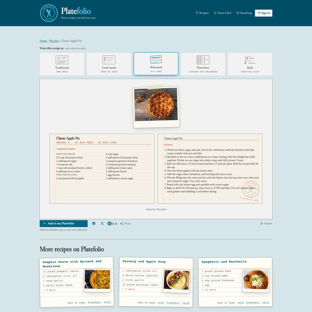 Platefolio screenshot thumbnail 5