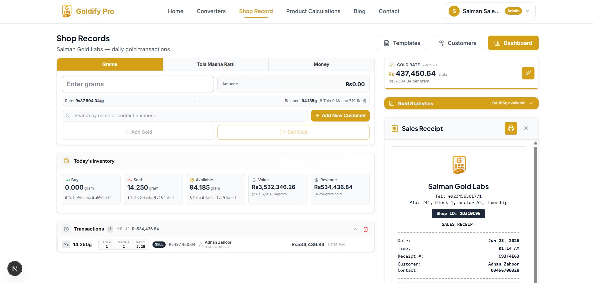 Goldify Pro screenshot thumbnail 5