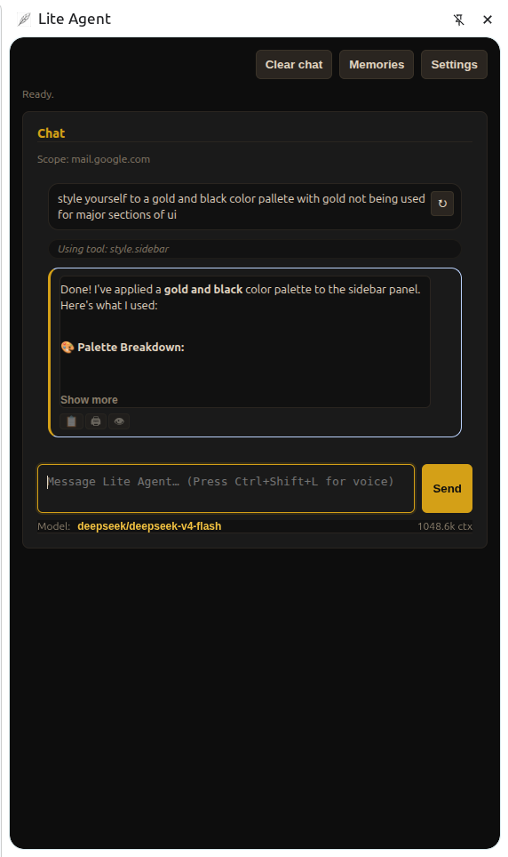 Lite Agent screenshot thumbnail 3