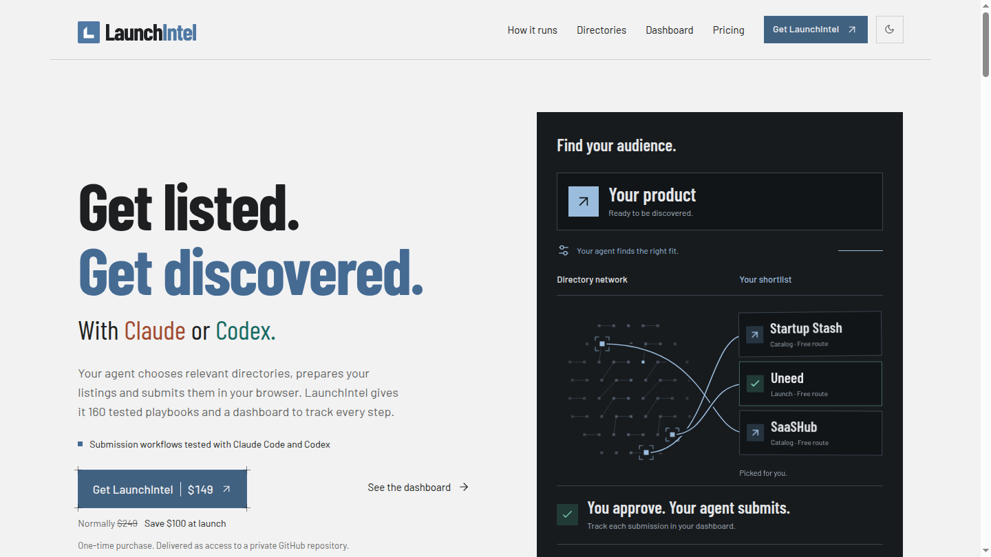 LaunchIntel screenshot 1 of 1