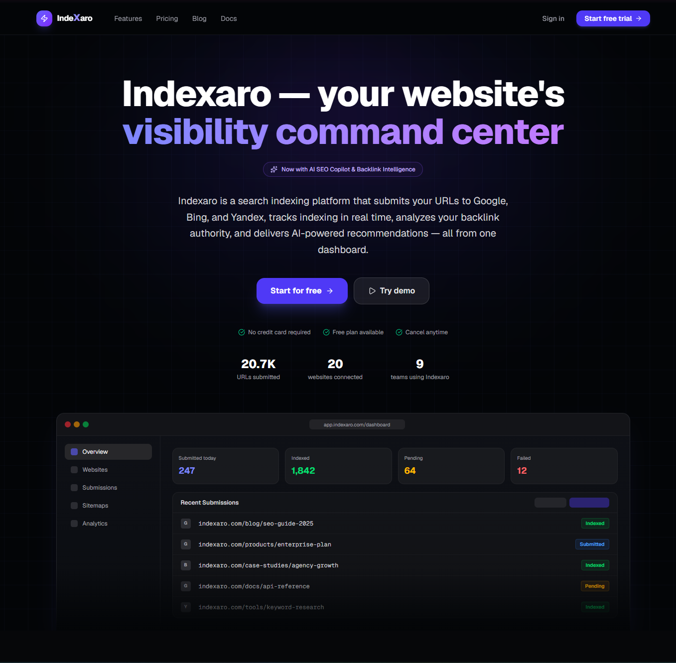 Indexaro screenshot 1 of 6