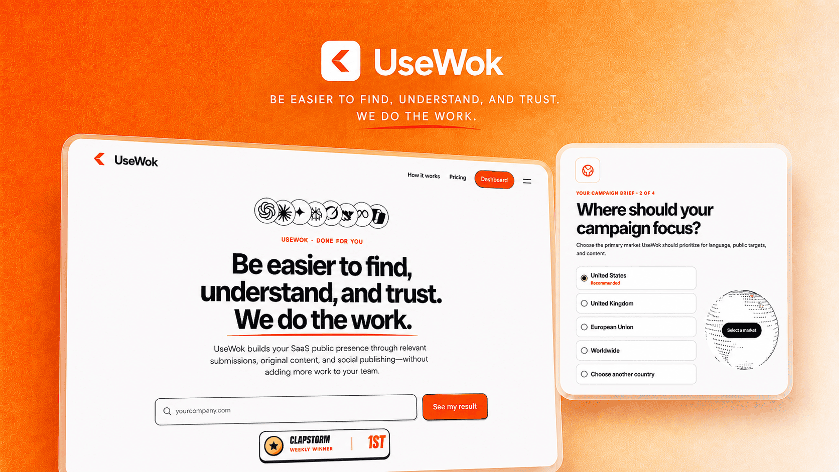 UseWok screenshot 1 of 4