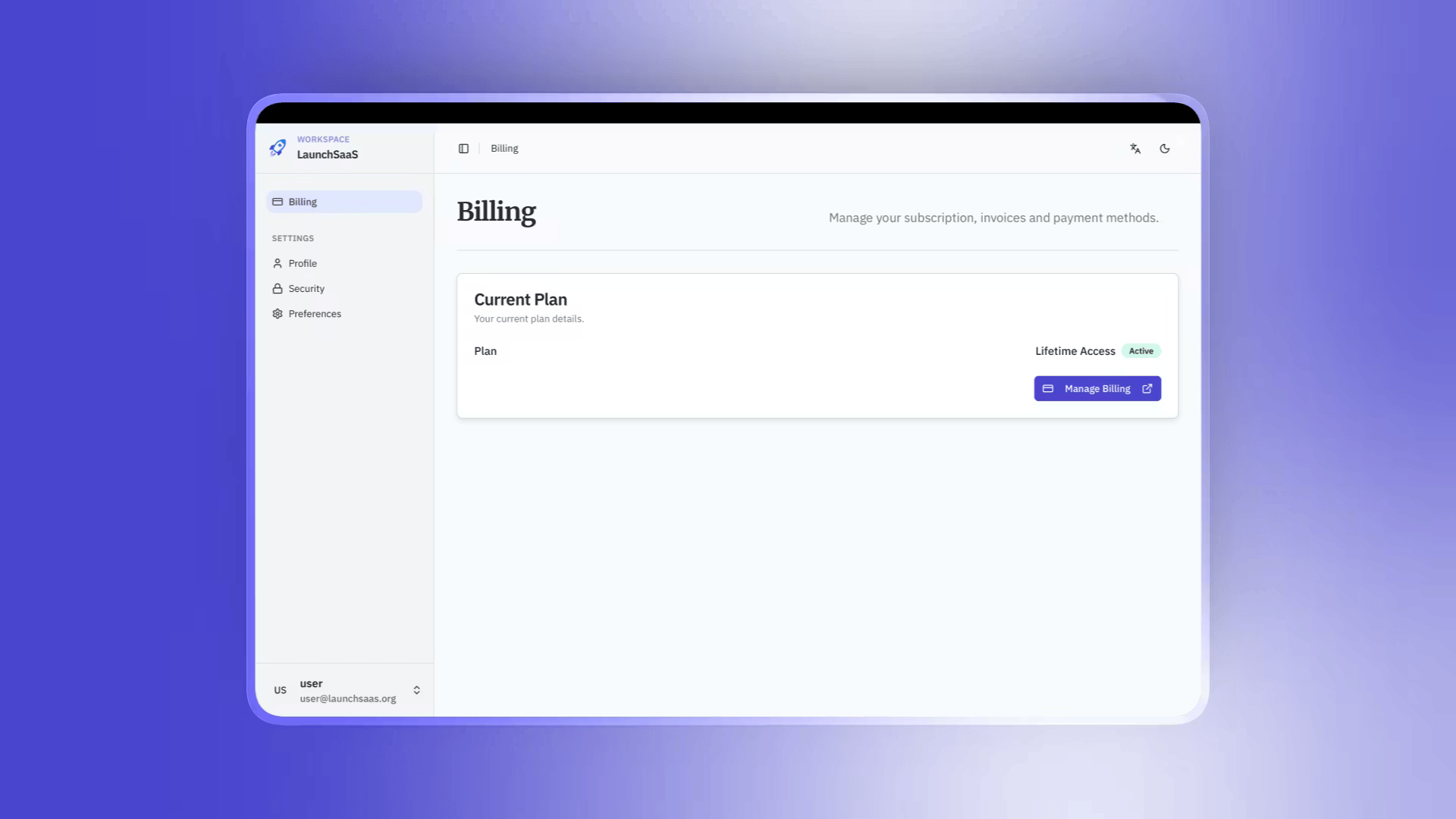 LaunchSaaS screenshot thumbnail 4