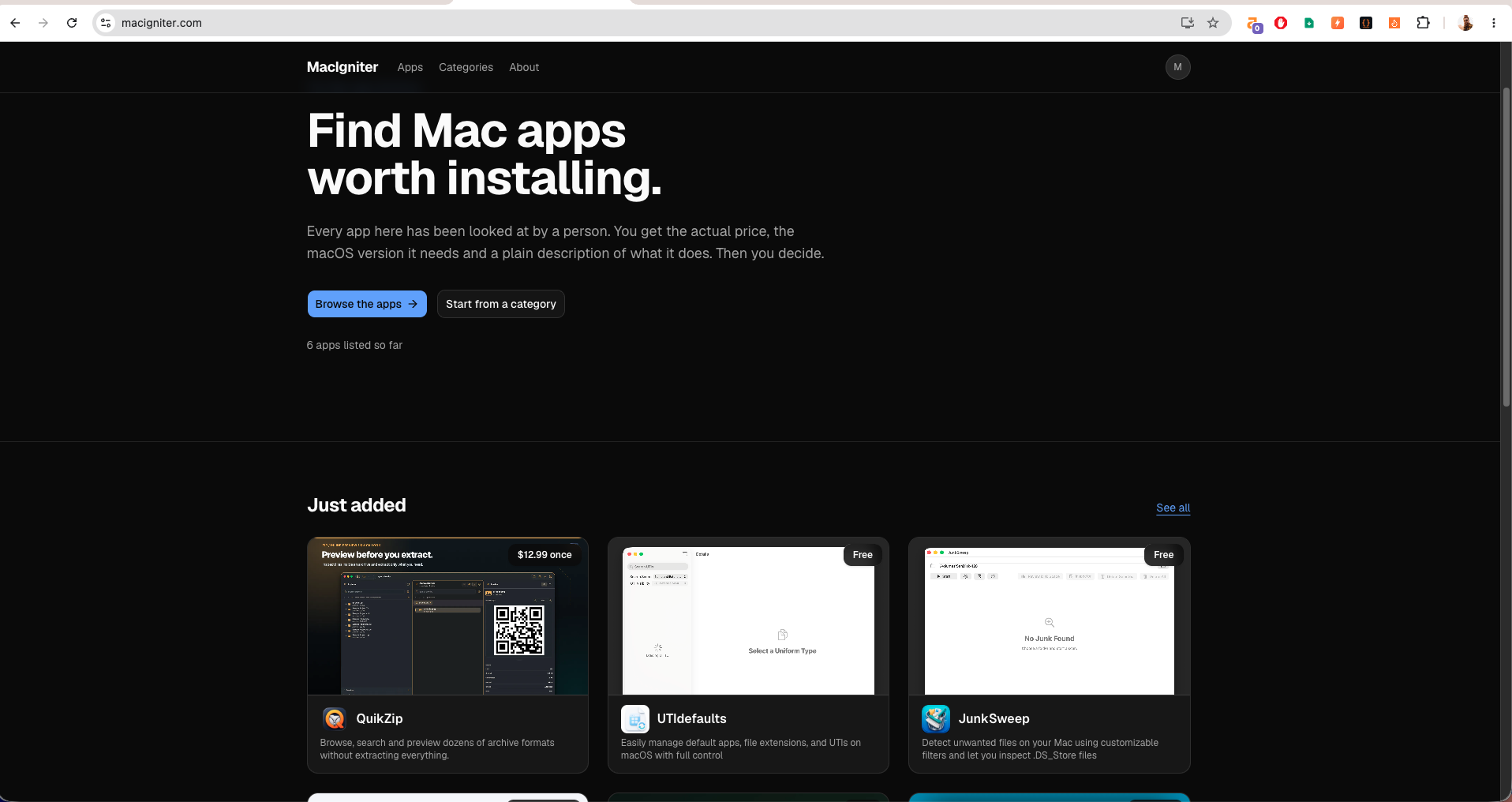 MacIgniter screenshot 1 of 1
