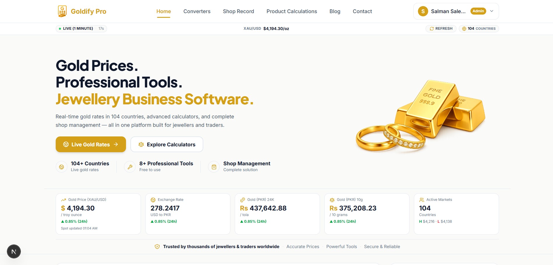 Goldify Pro screenshot 1 of 6