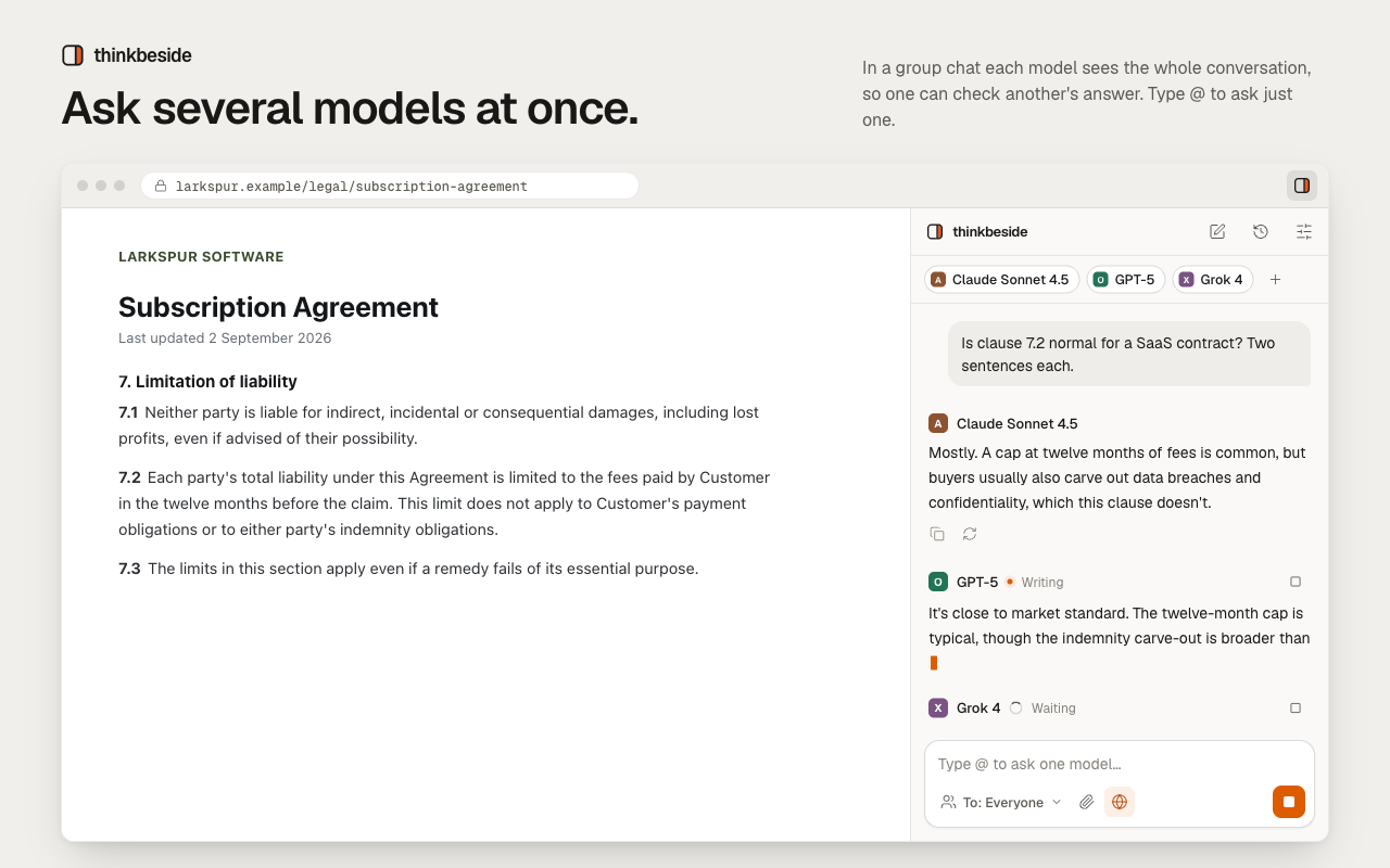 Thinkbeside screenshot thumbnail 4