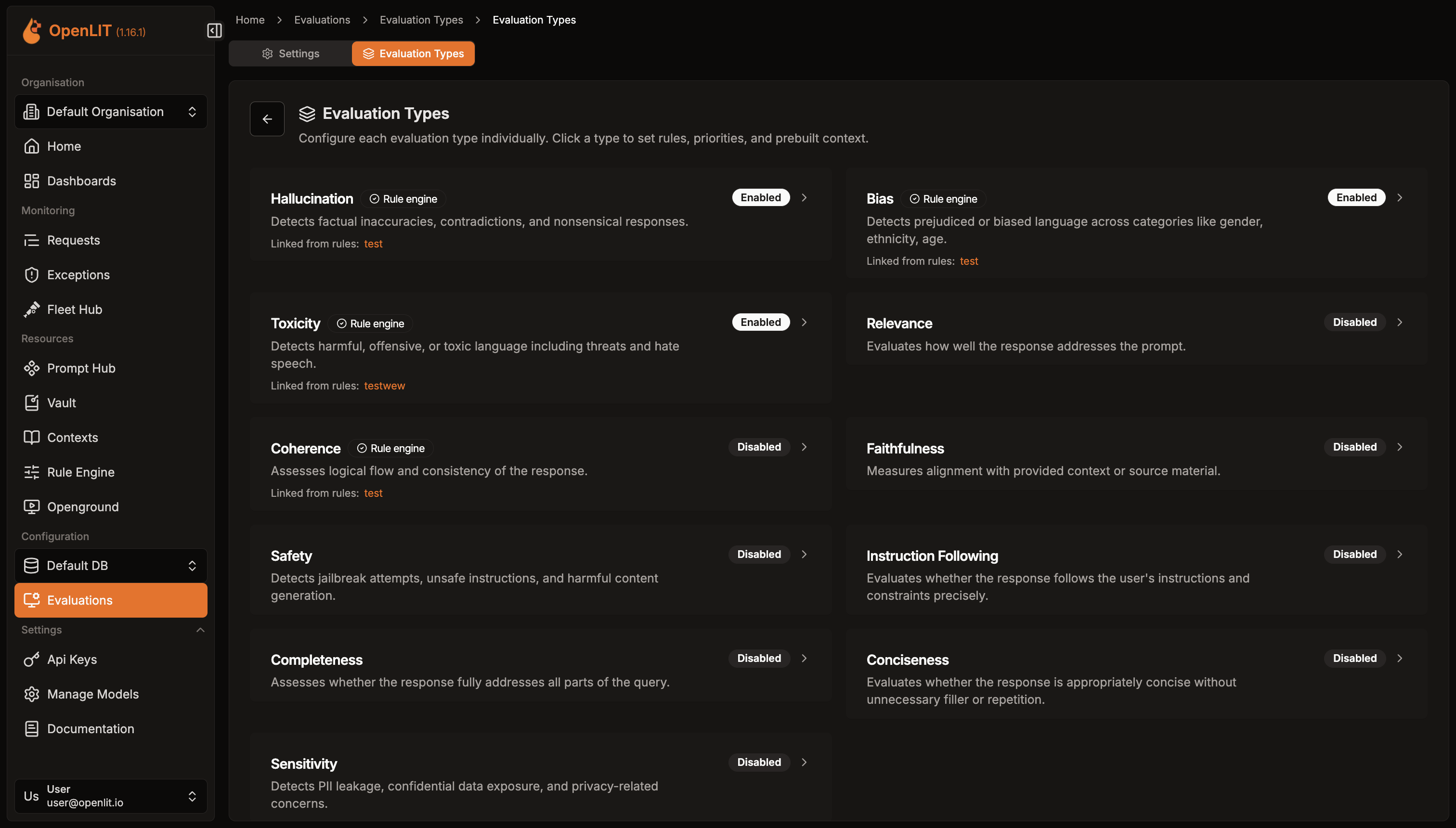 OpenLIT screenshot thumbnail 5