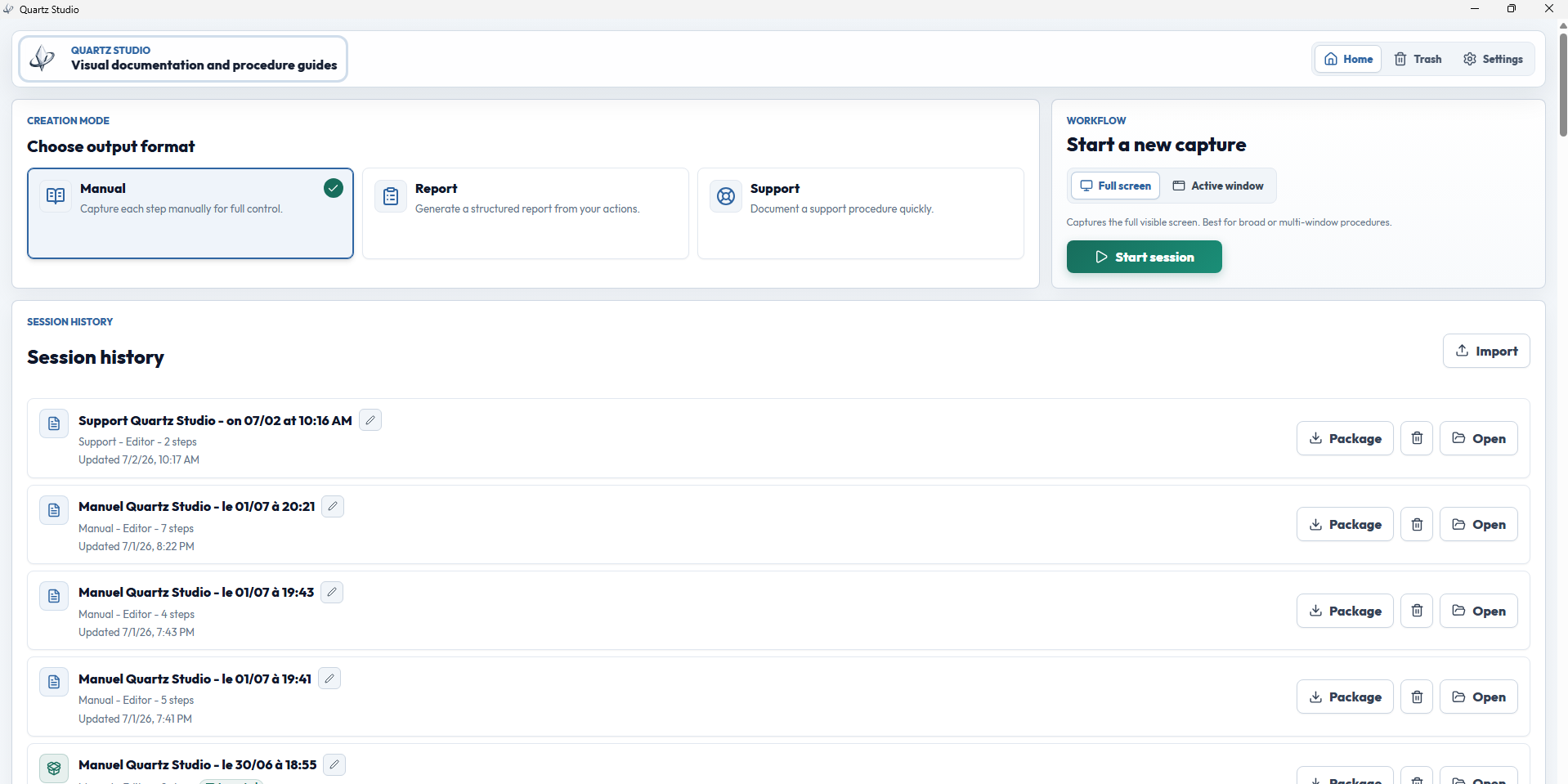Quartz Studio screenshot thumbnail 2