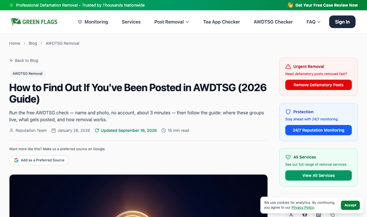 AWDTSG Guide screenshot 1 of 1