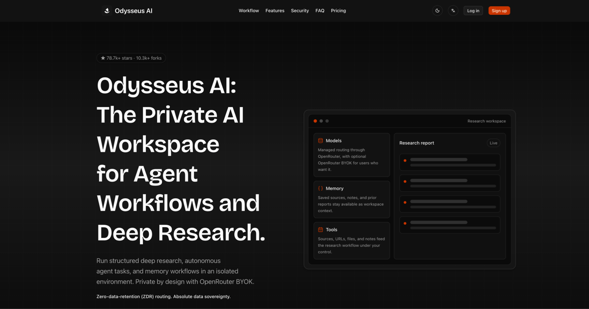 Odysseus AI screenshot 1 of 1