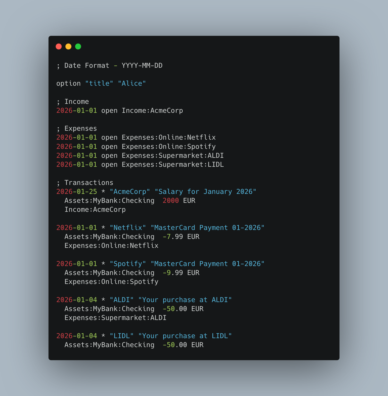 Tracking Personal Finances using Python screenshot thumbnail 2
