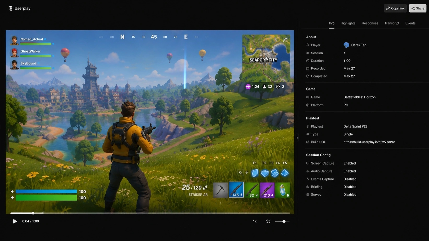 Userplay screenshot 1 of 4