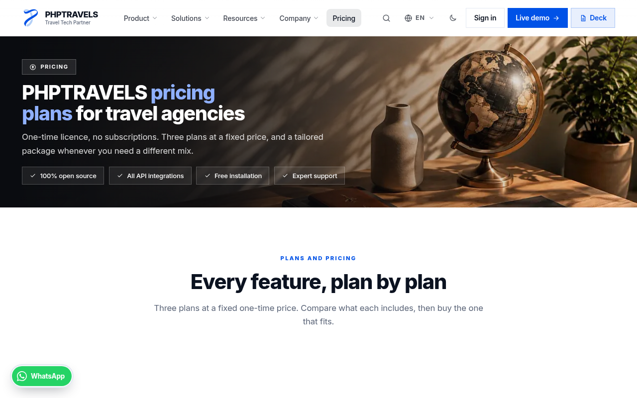 PHPTRAVELS screenshot thumbnail 3