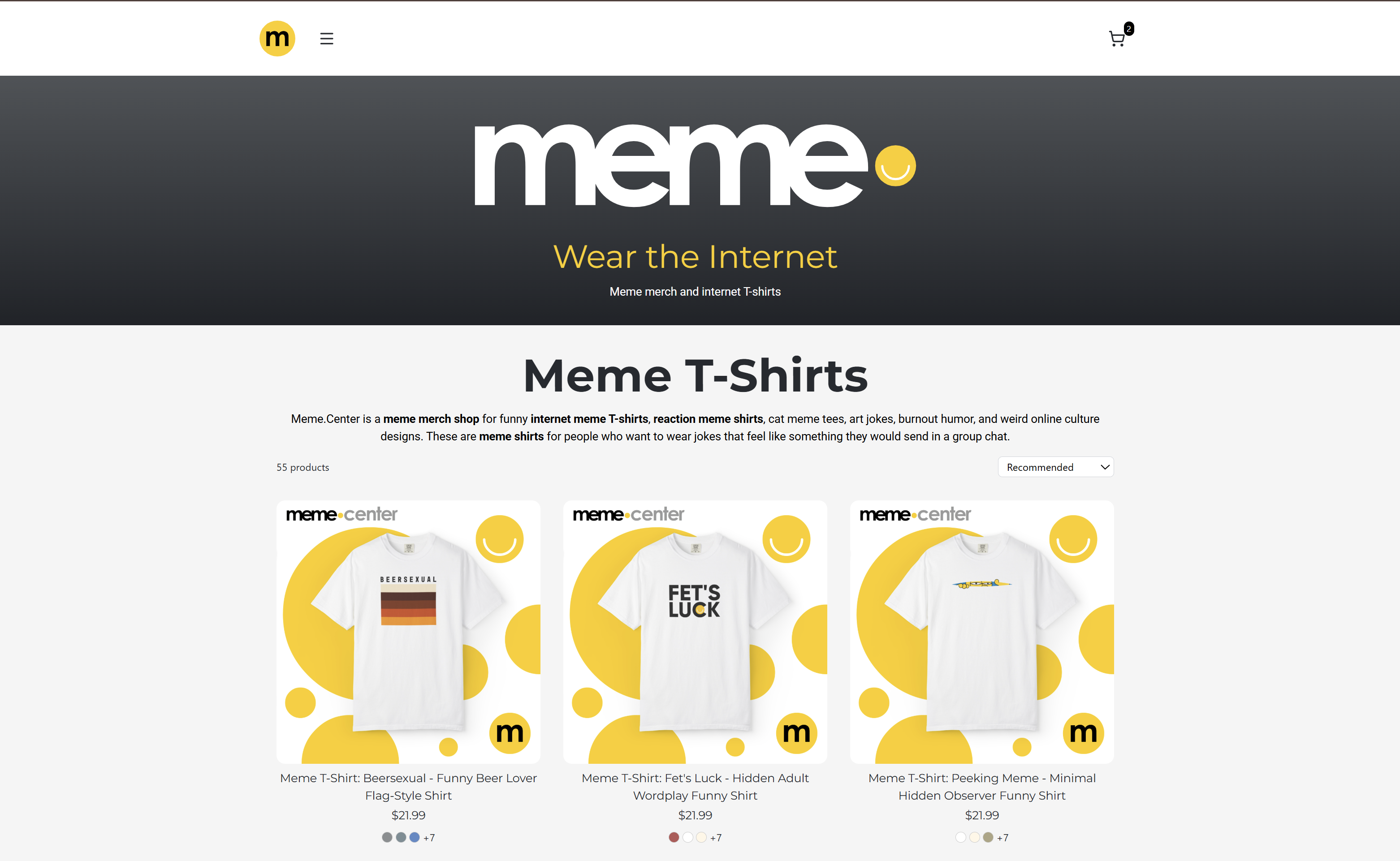 Meme.Center - Internet Memes on T-Shirts screenshot 1 of 1