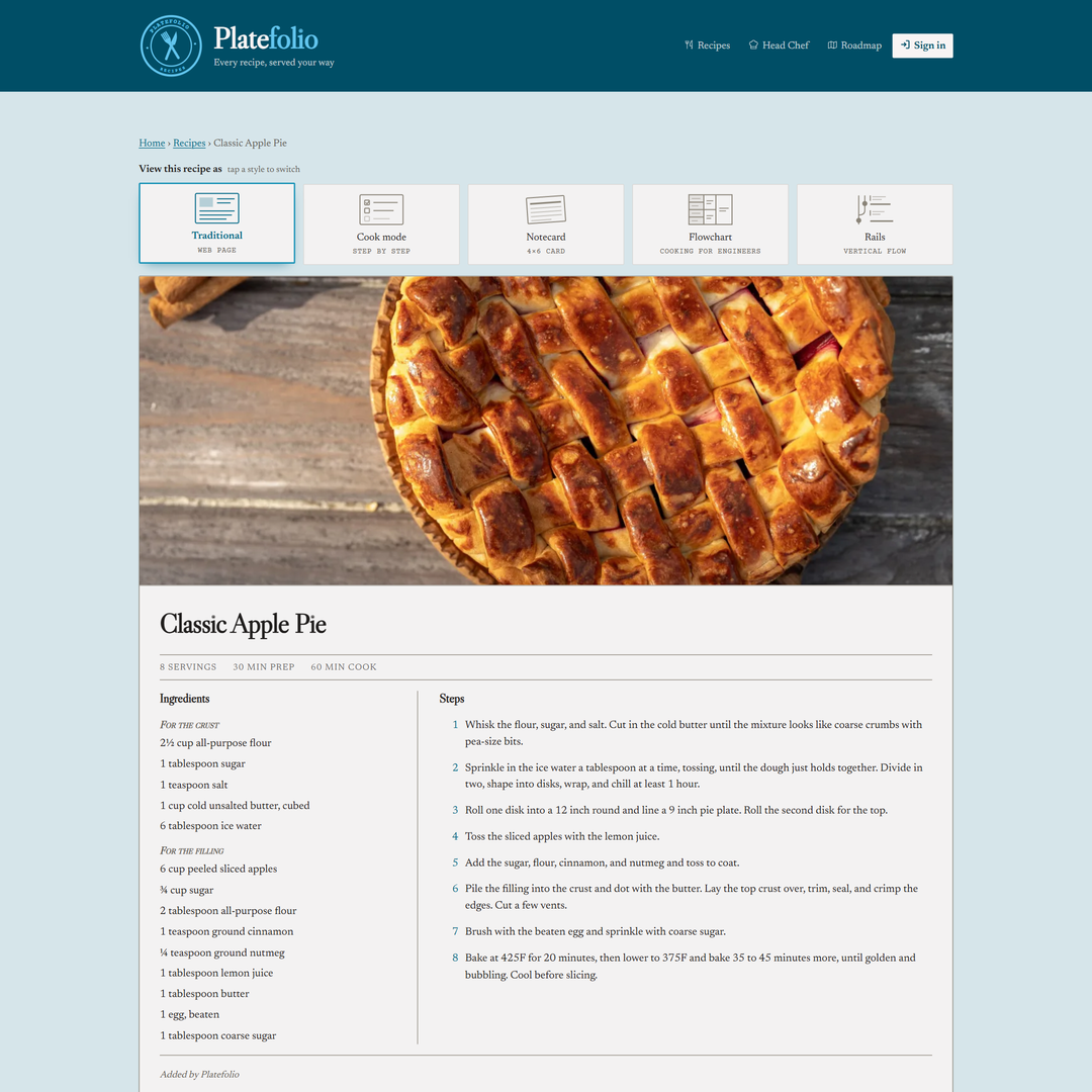 Platefolio screenshot thumbnail 4