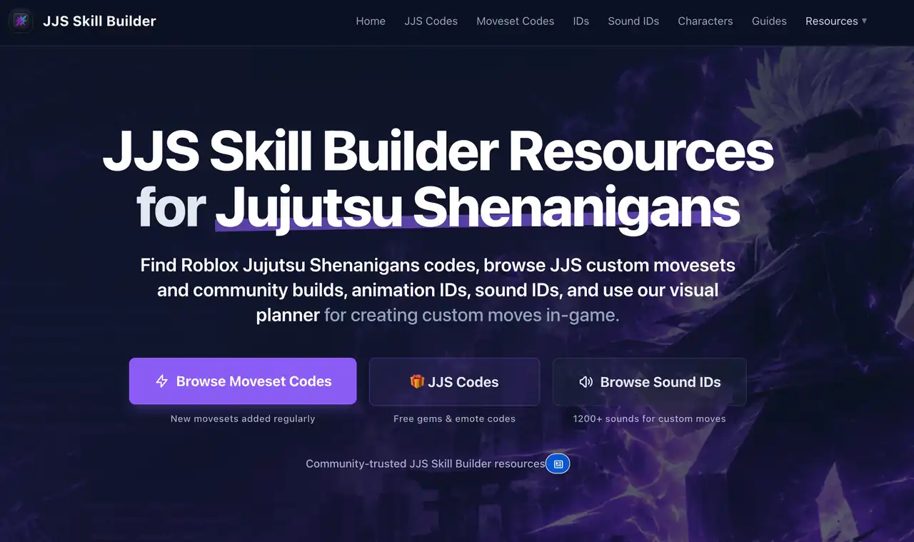 JJS Skill Builder screenshot 1 of 1