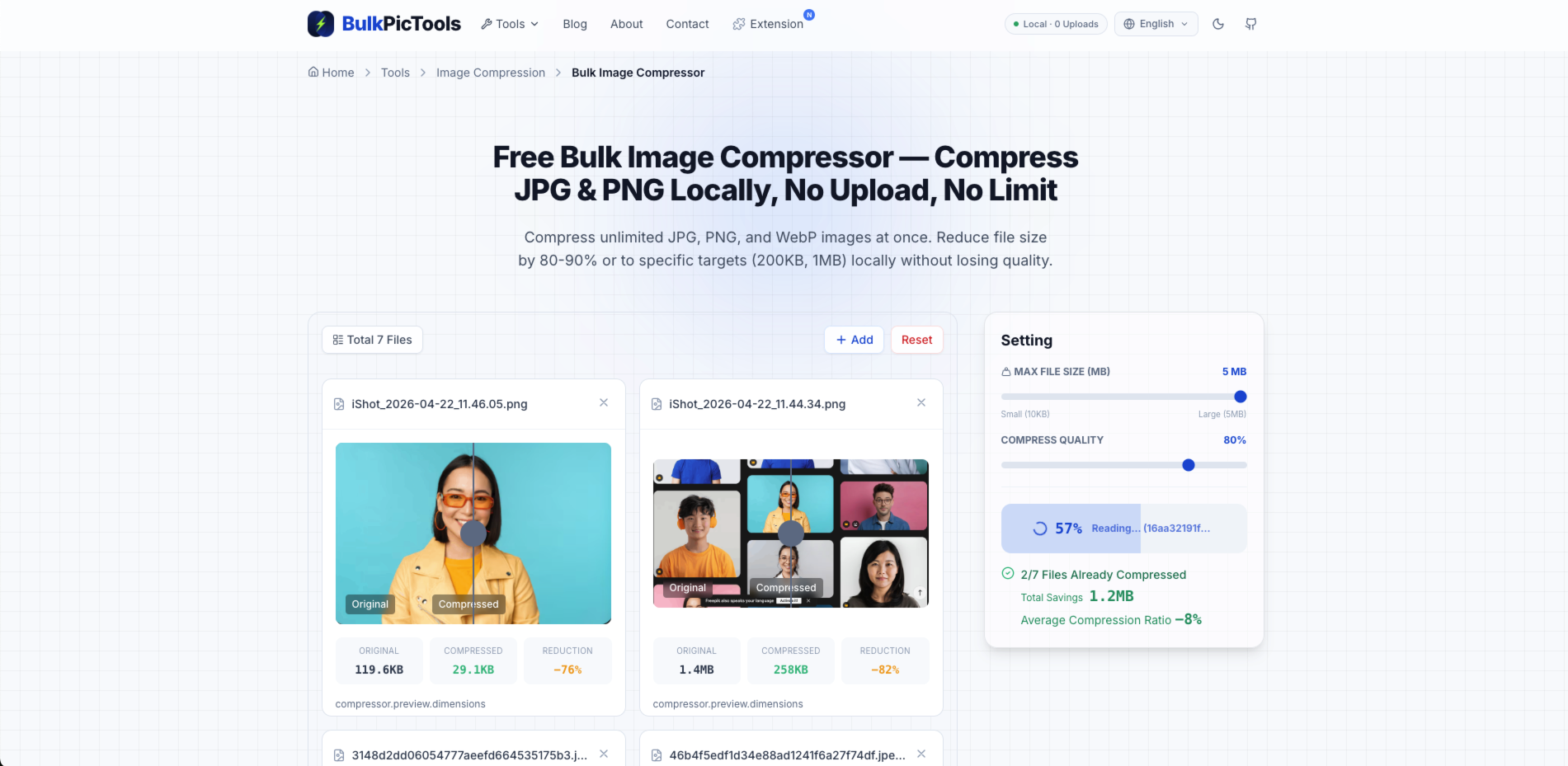 BulkPicTools screenshot thumbnail 3