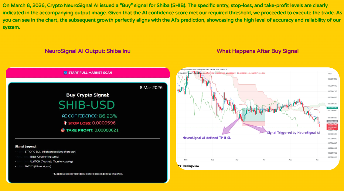 Crypto NeuroSignal AI screenshot 1 of 4