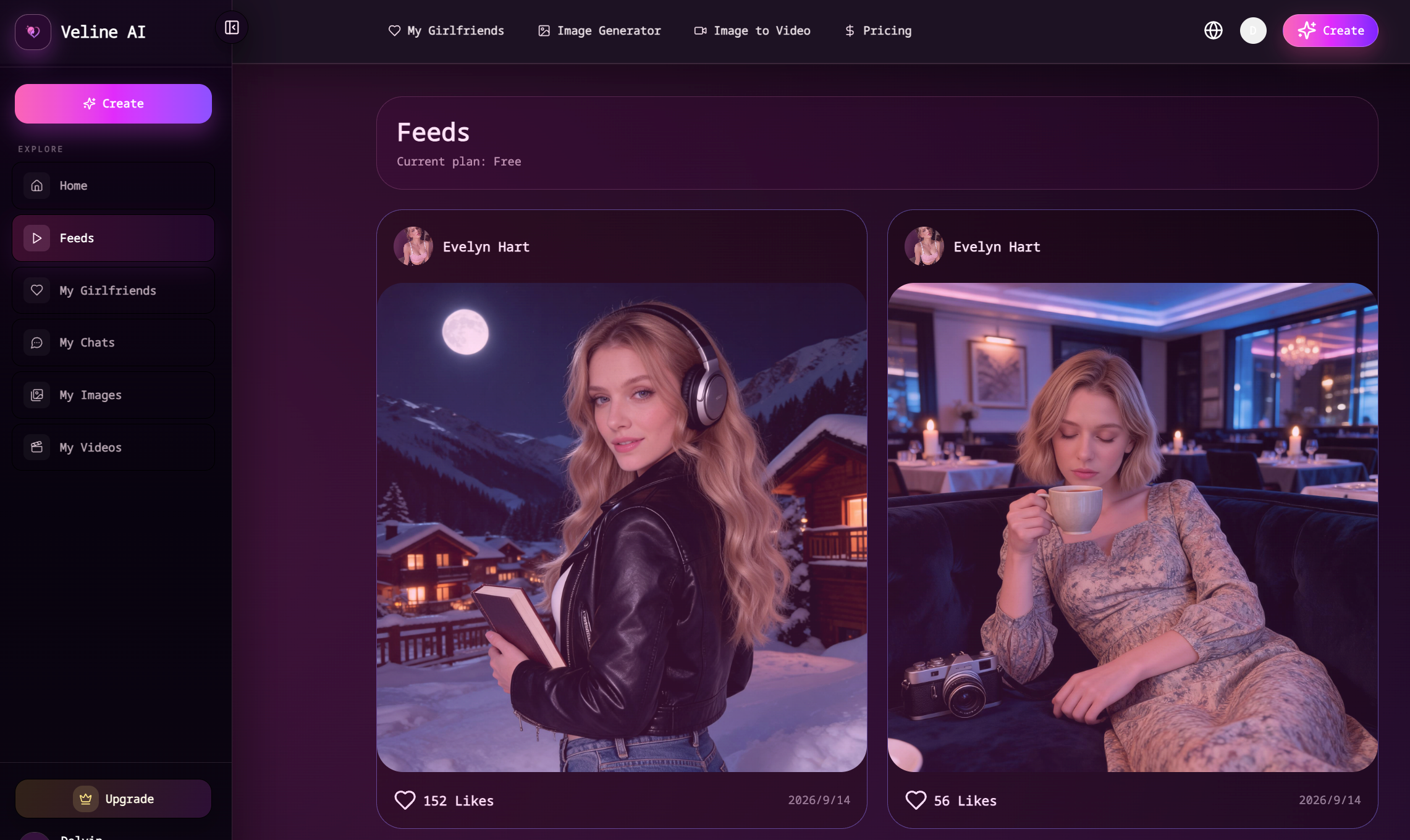 Veline AI screenshot thumbnail 2