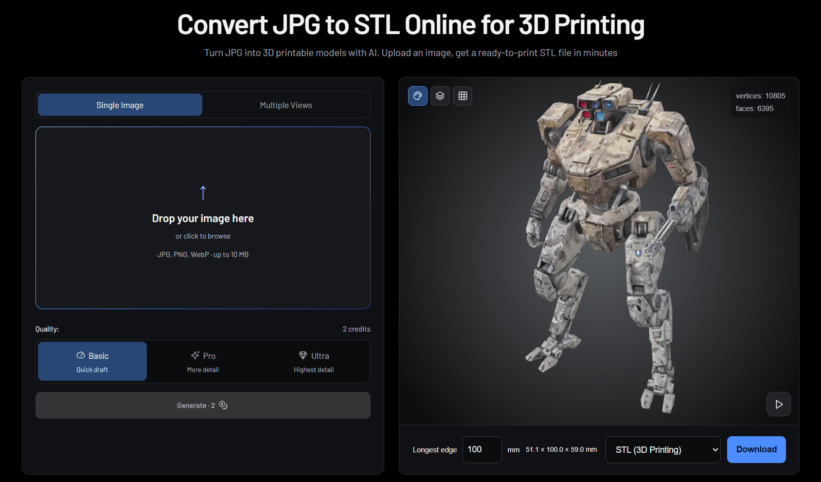 pictostl screenshot 1 of 1