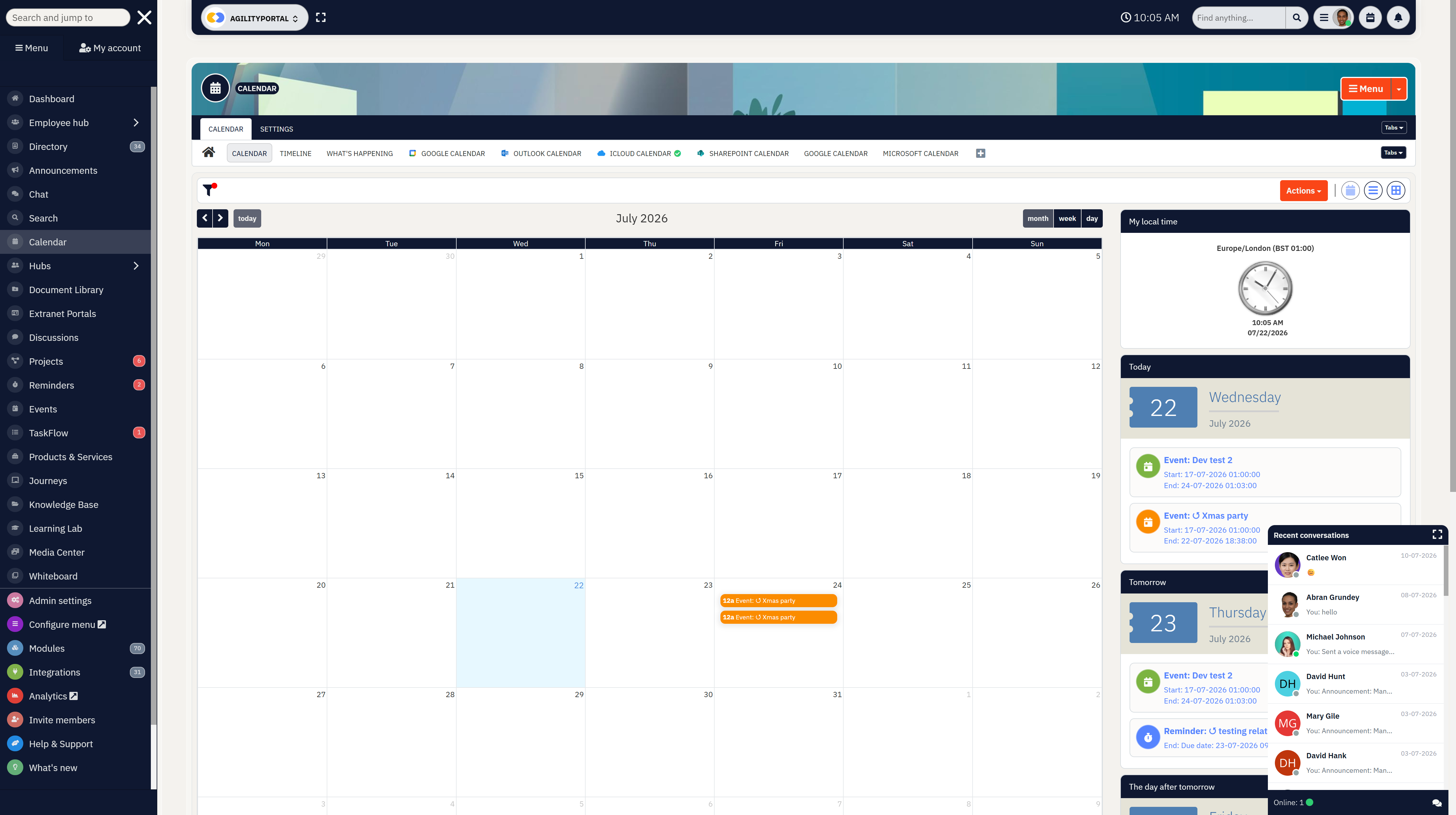 AgilityPortal screenshot 1 of 6