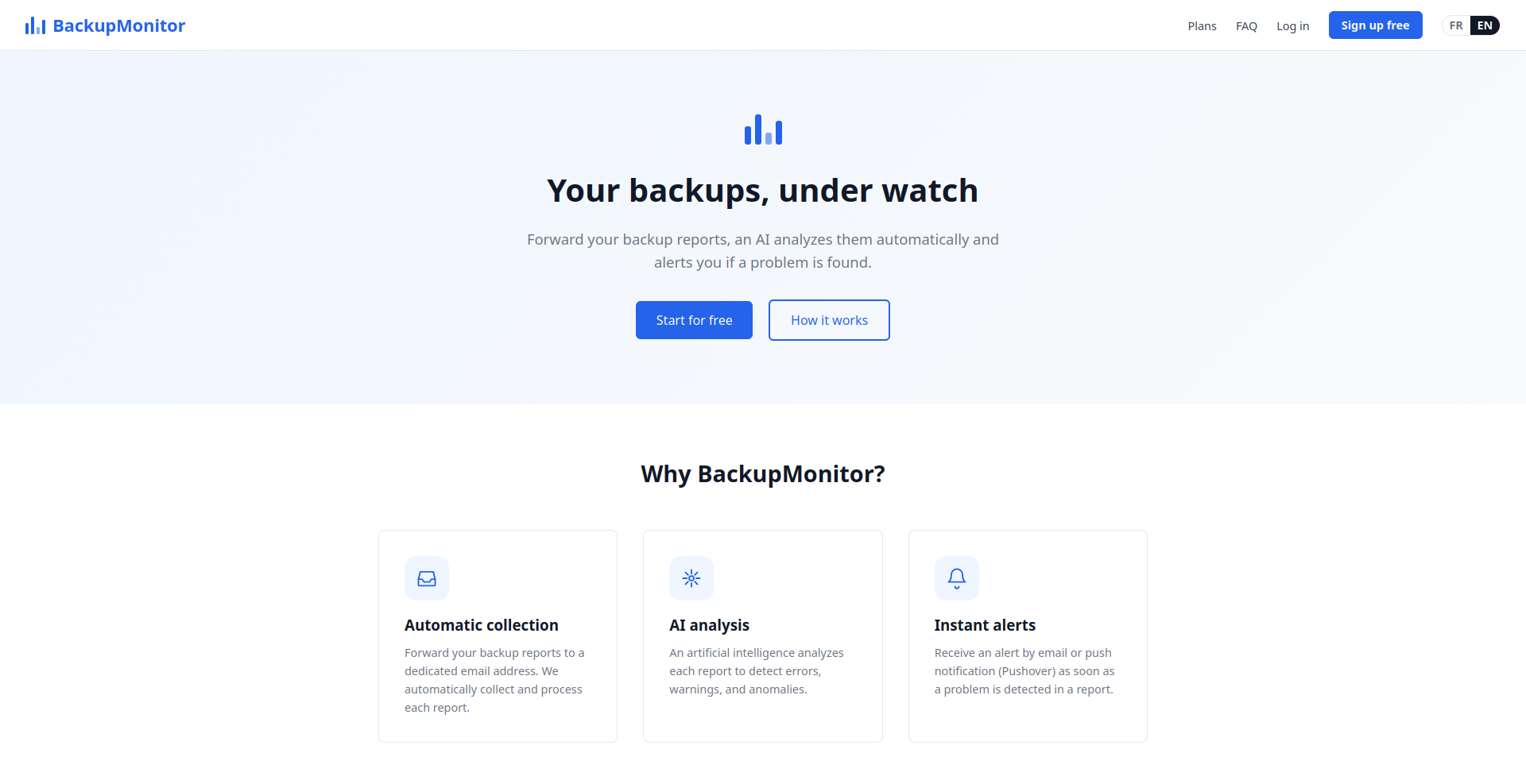 BackupMonitor.cloud screenshot 1 of 5