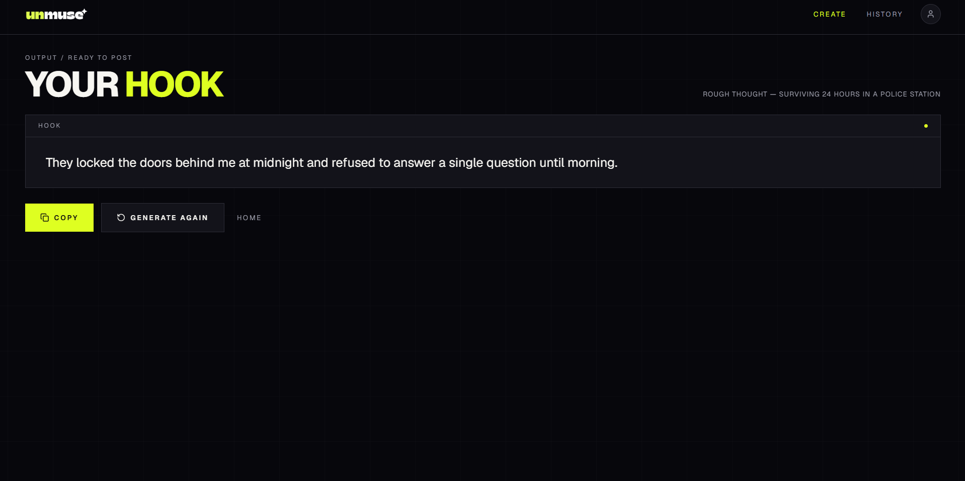 Unmuse screenshot thumbnail 4