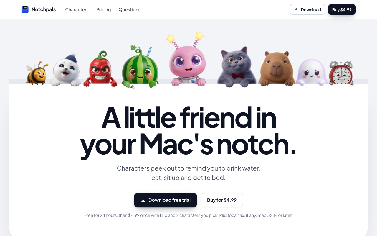Notchpals screenshot 1 of 1