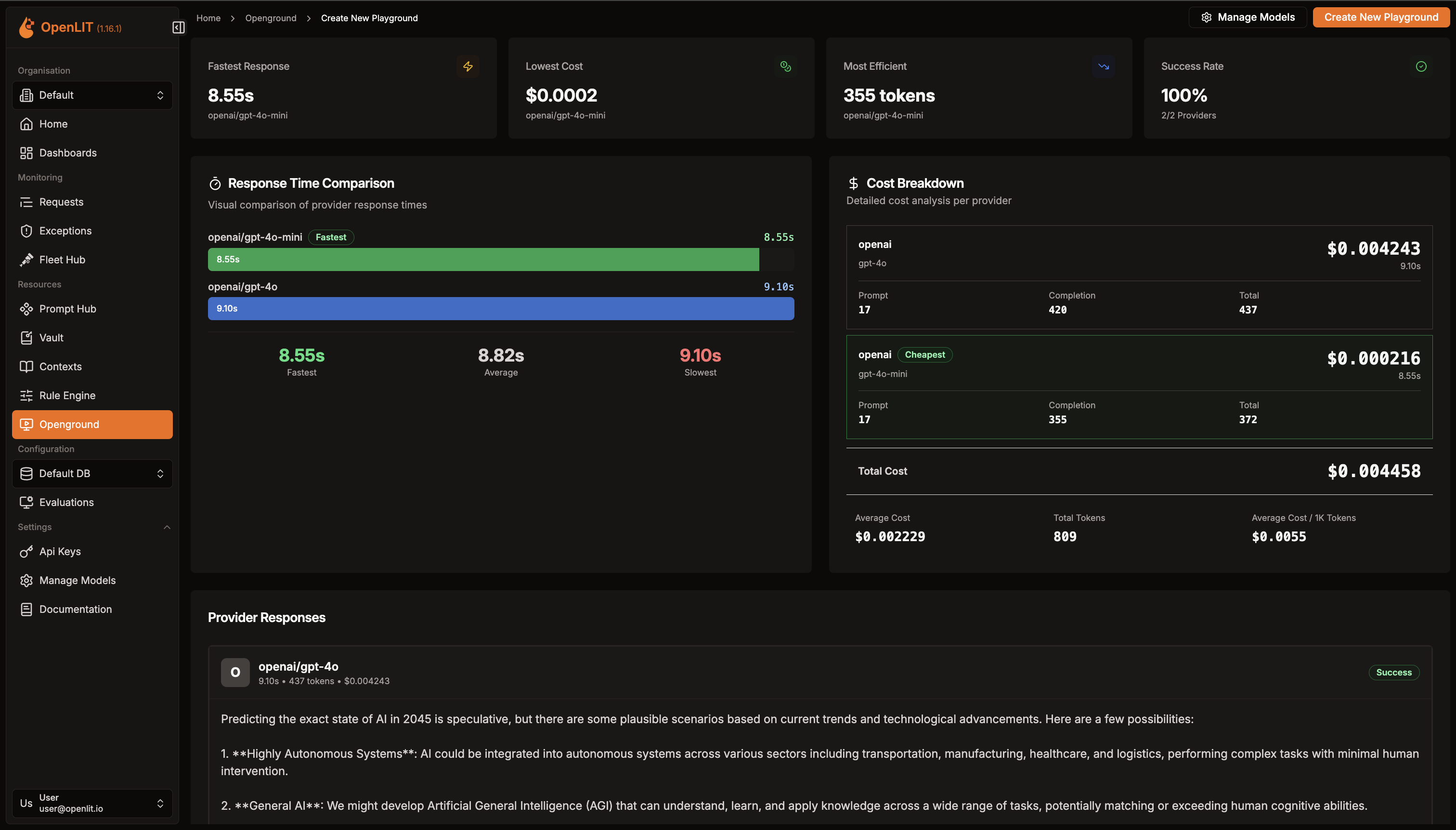 OpenLIT screenshot thumbnail 6