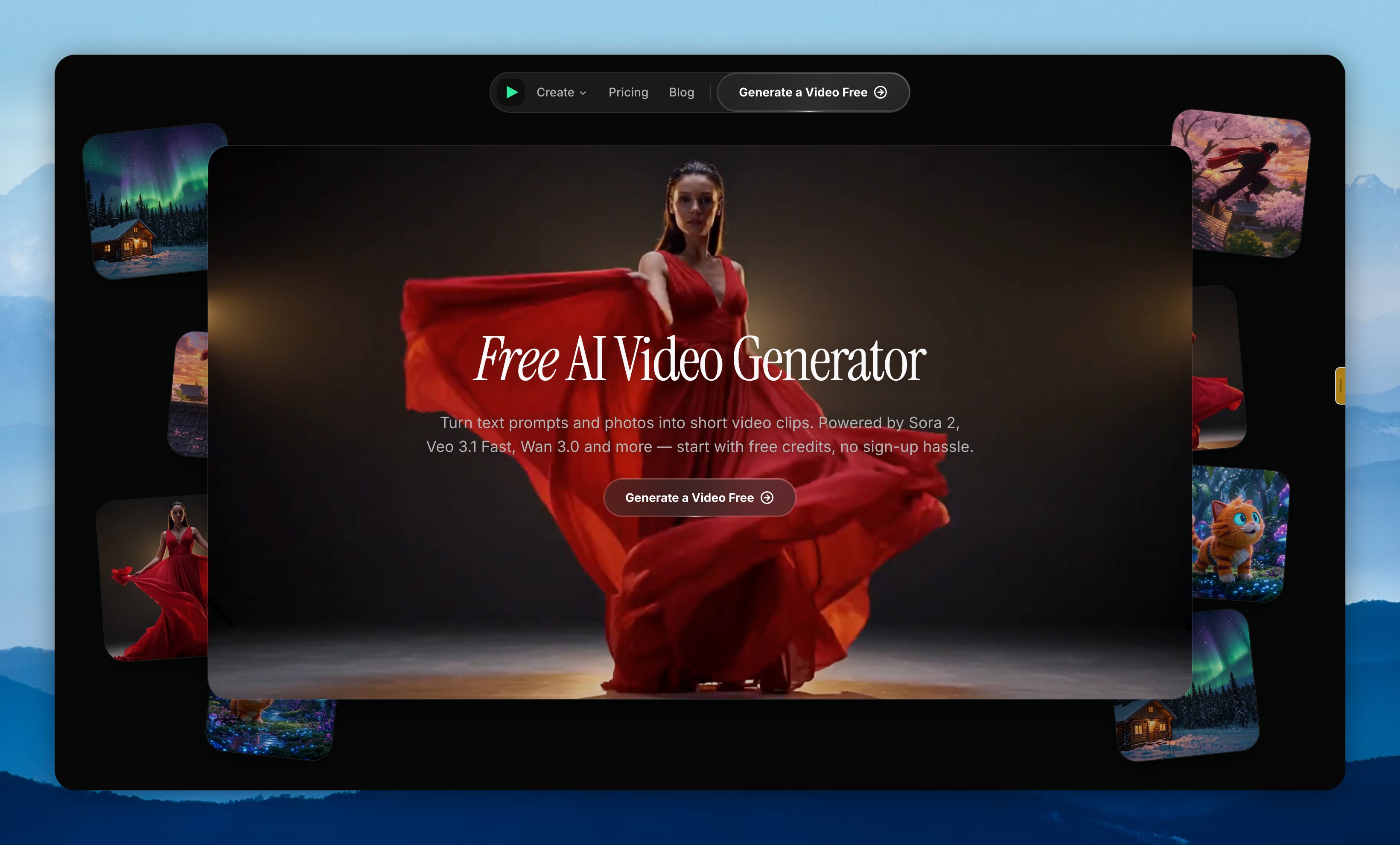 FreeVideoGenerator screenshot 1 of 1