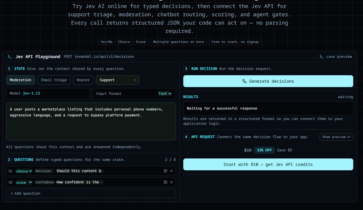 JevModel screenshot 1 of 1