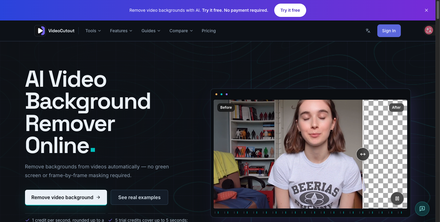 VideoCutout screenshot 1 of 1
