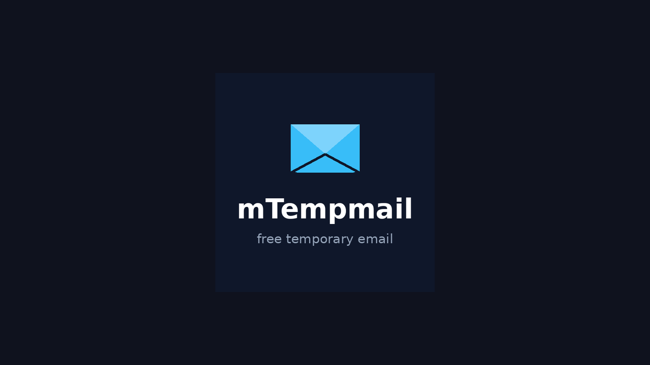 mTempmail screenshot 1 of 1