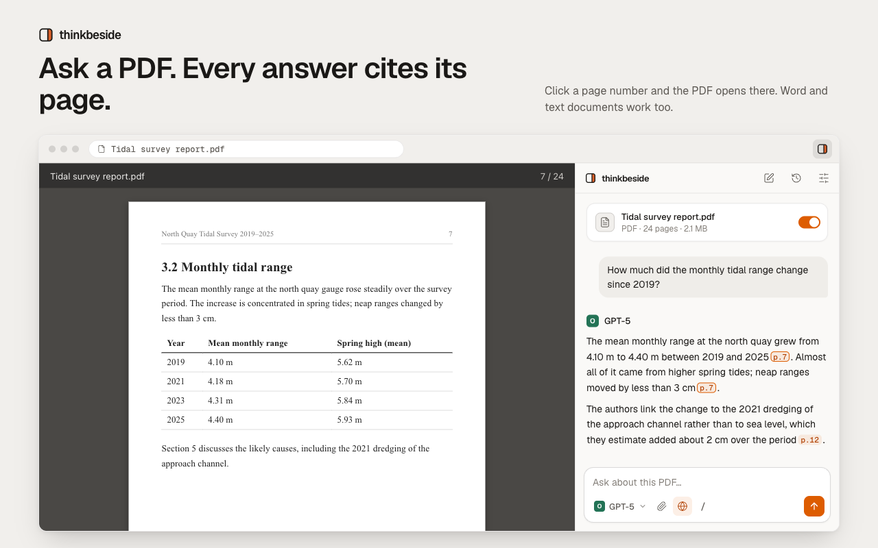 Thinkbeside screenshot thumbnail 3