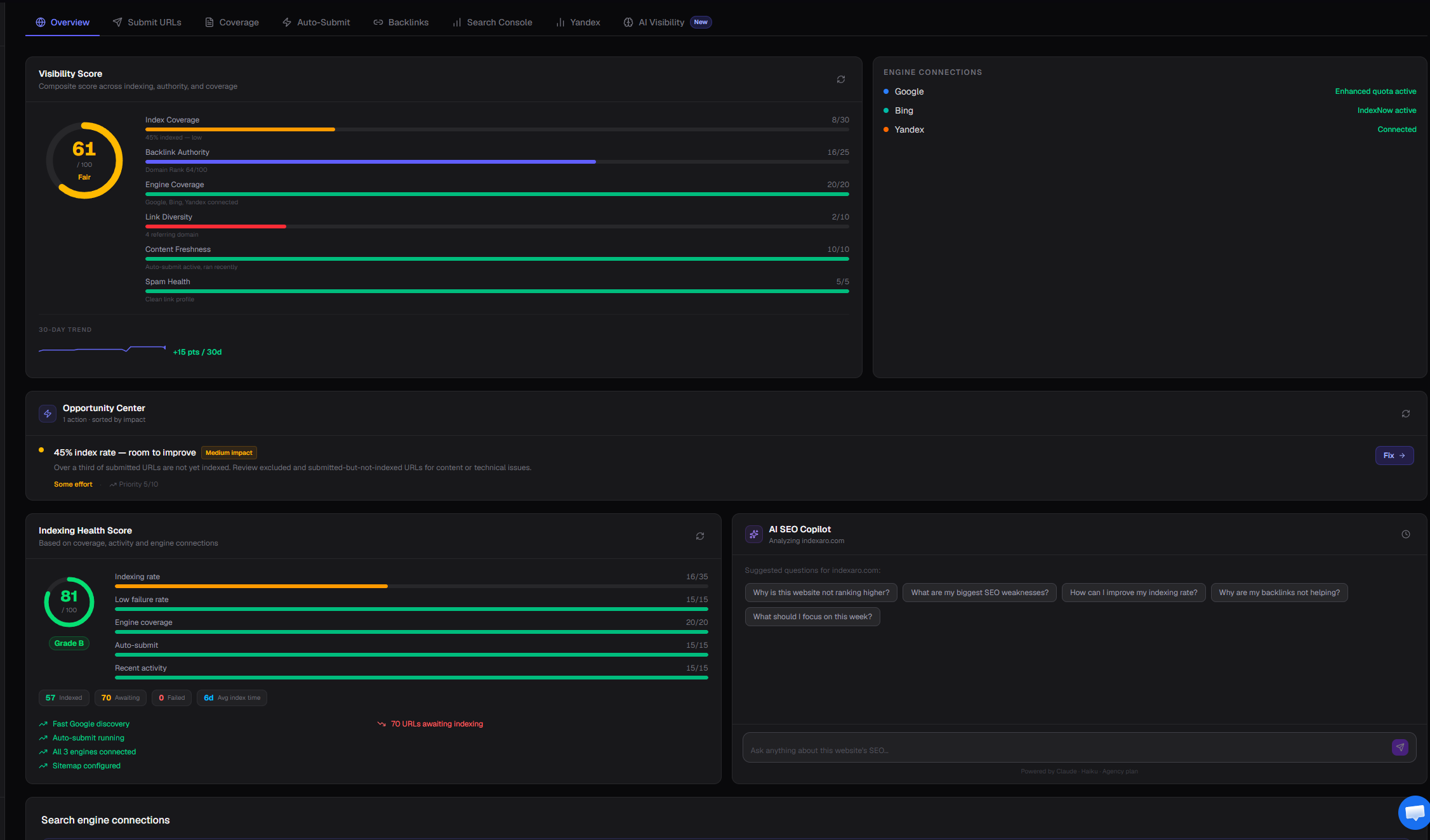 Indexaro screenshot thumbnail 2
