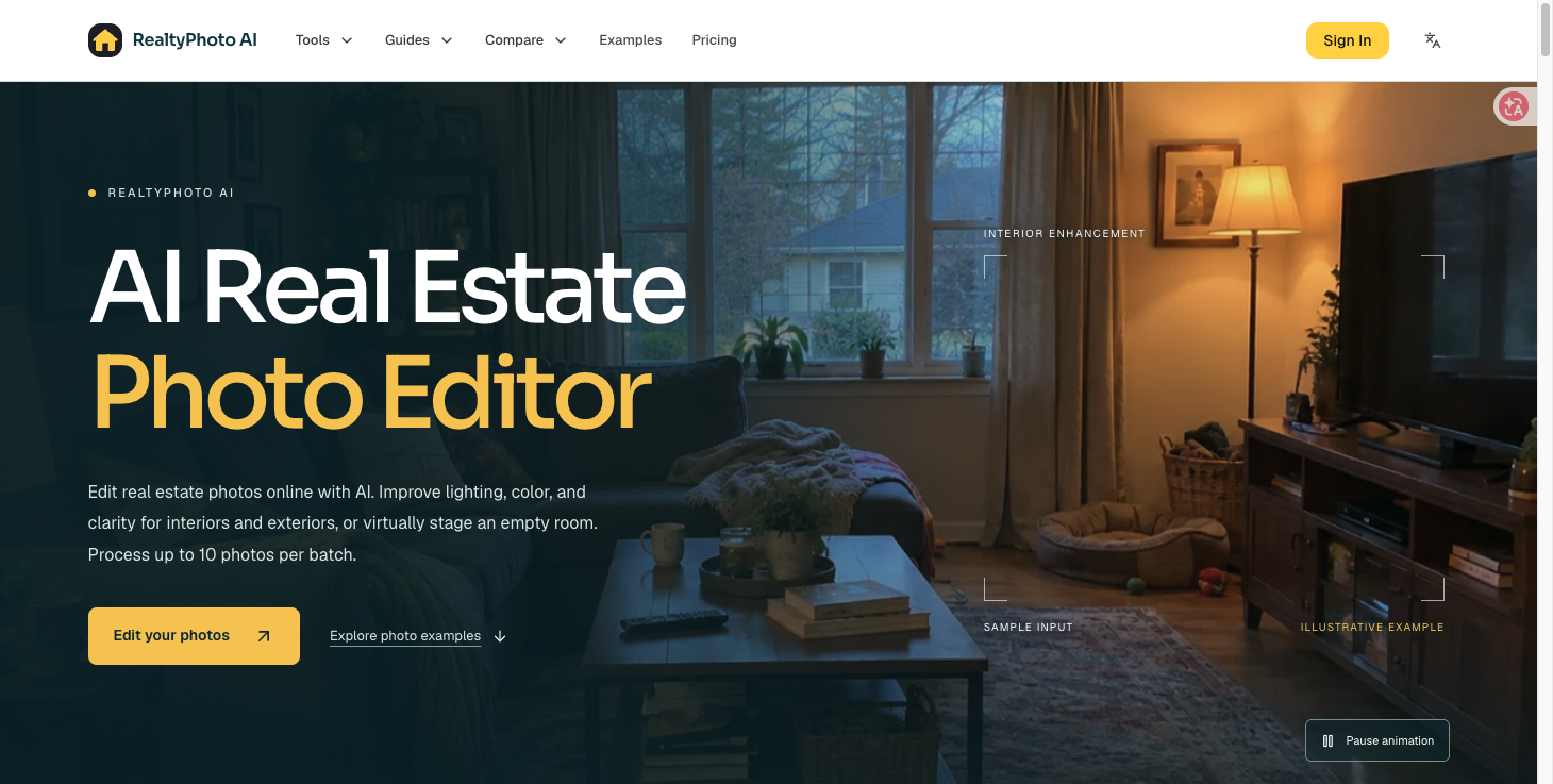RealtyPhoto AI screenshot 1 of 1