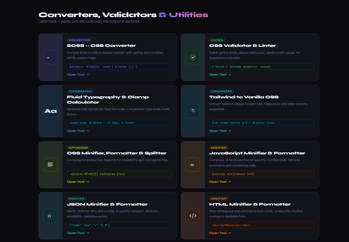 CssTools screenshot thumbnail 3