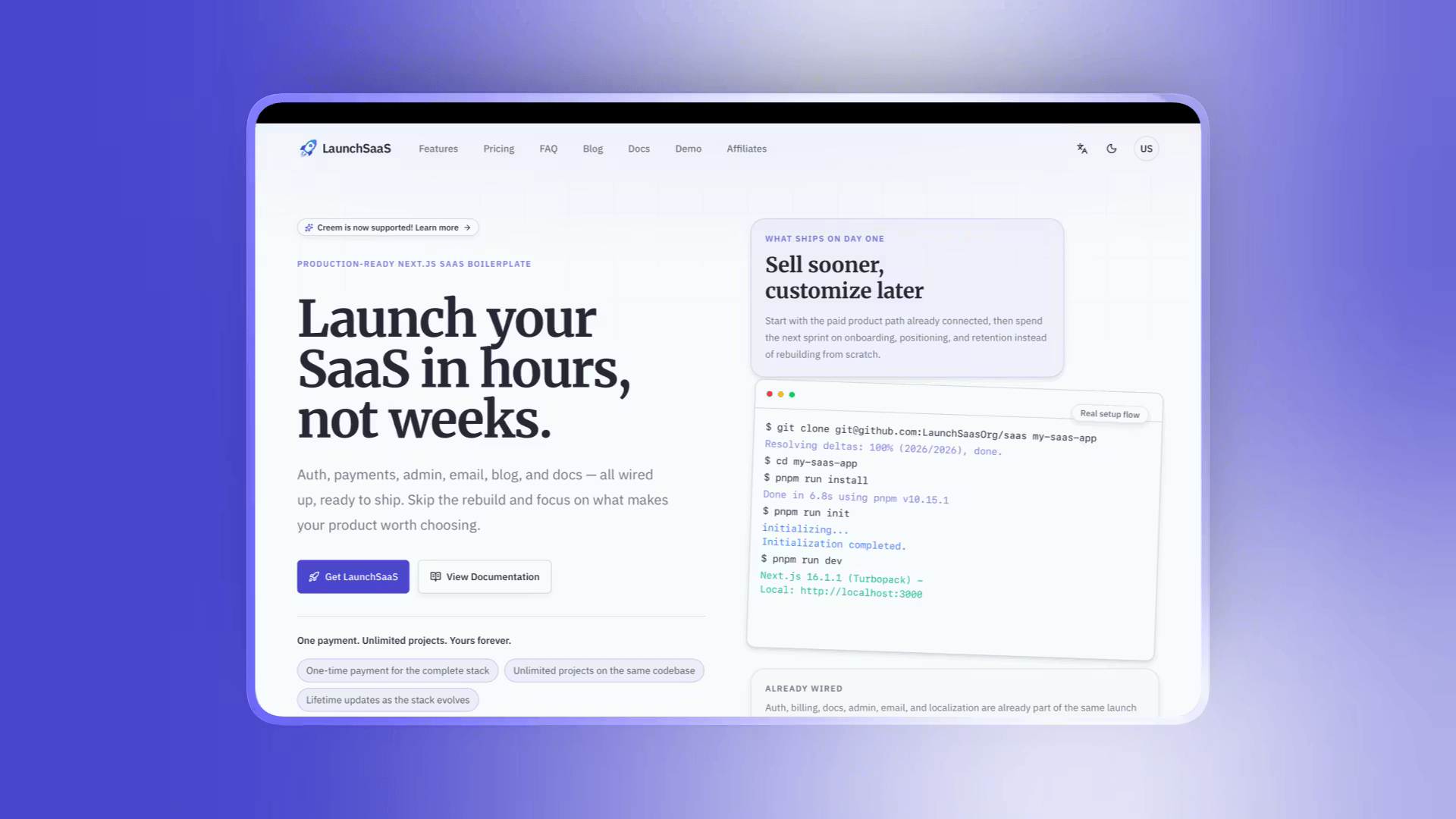 LaunchSaaS screenshot thumbnail 2