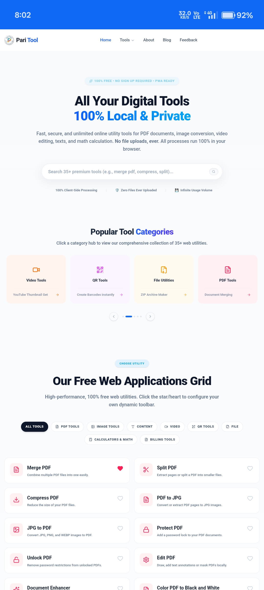Pari Tool screenshot 1 of 1