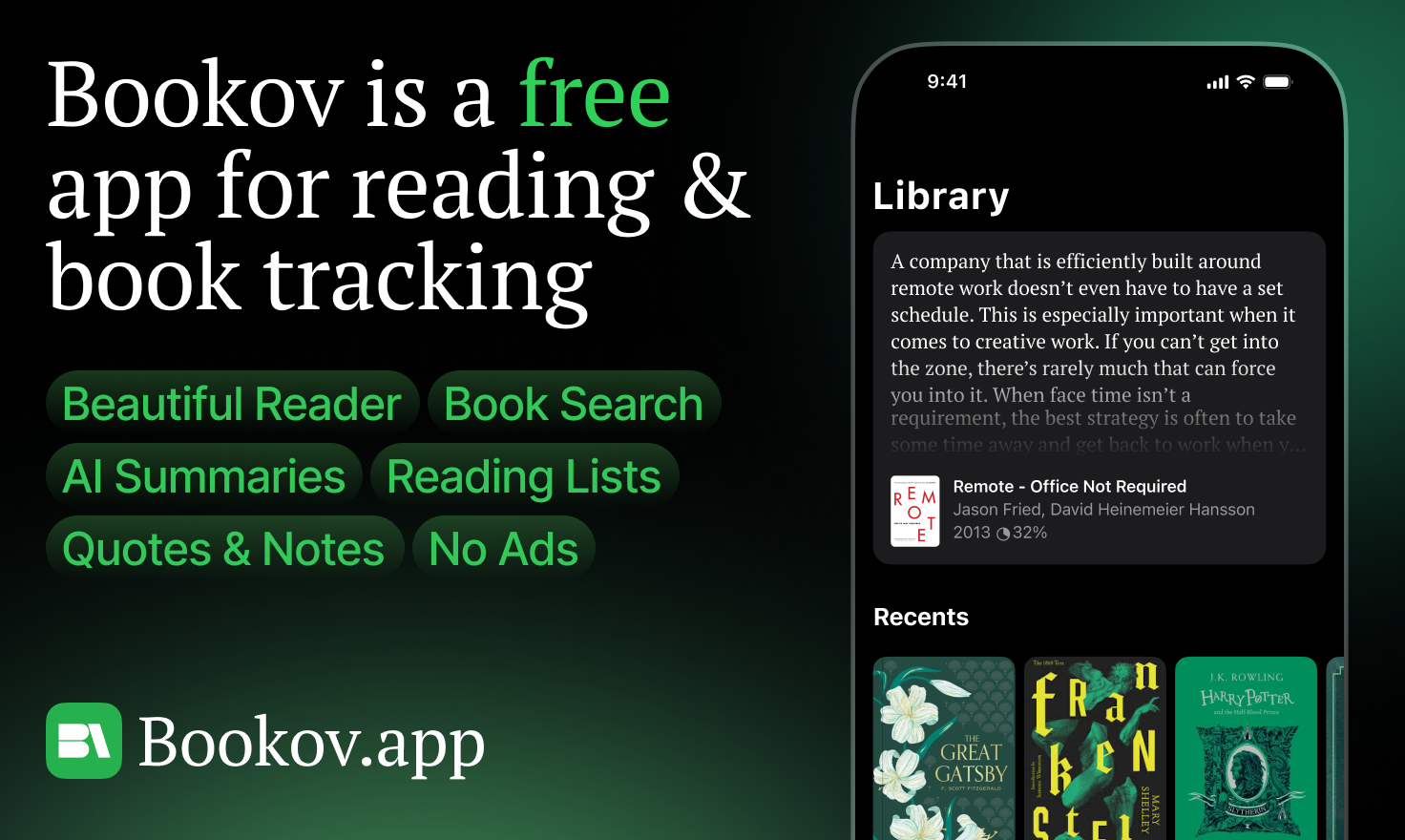 Bookov screenshot 1 of 6