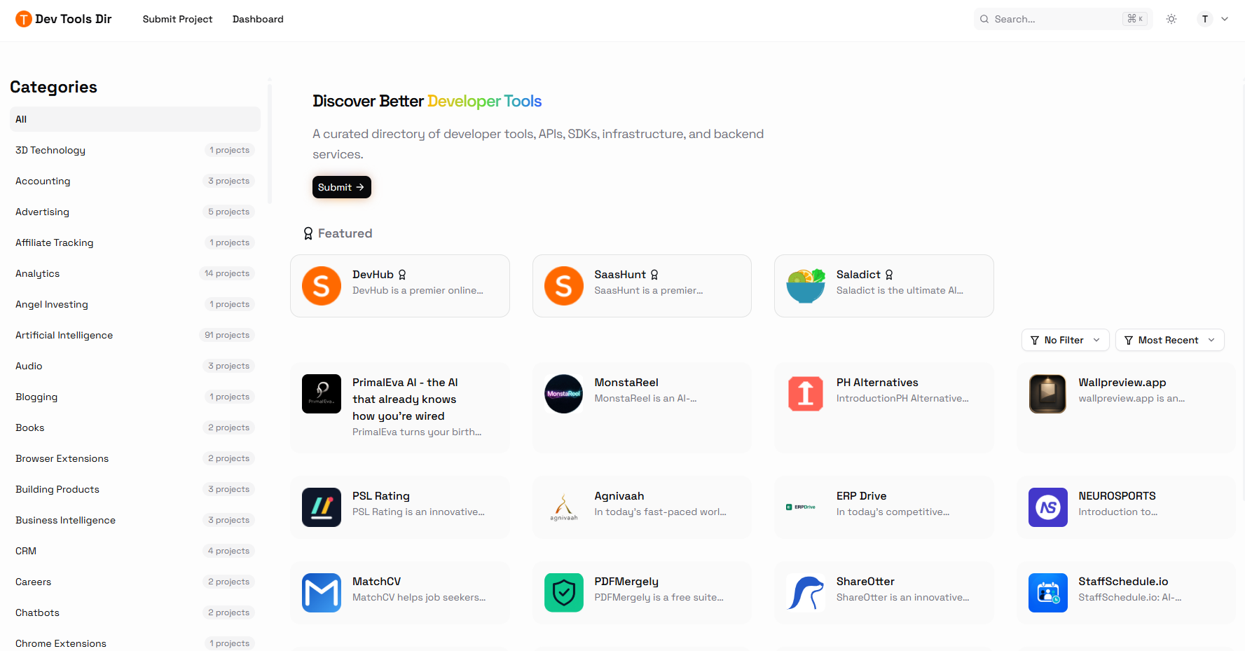 DevToolsDir screenshot 1 of 1