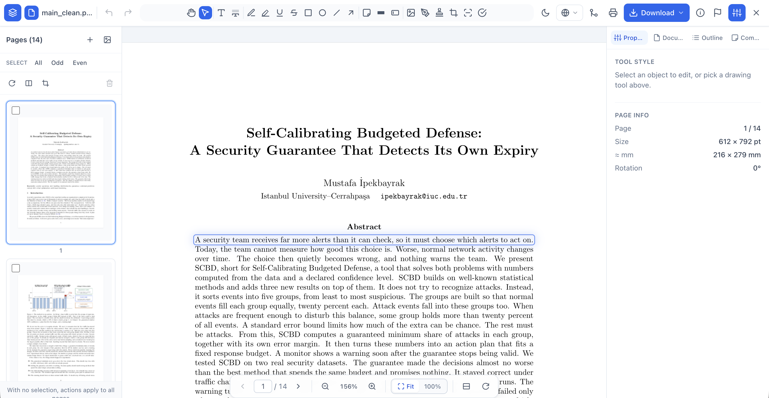 Haven PDF screenshot 1 of 2