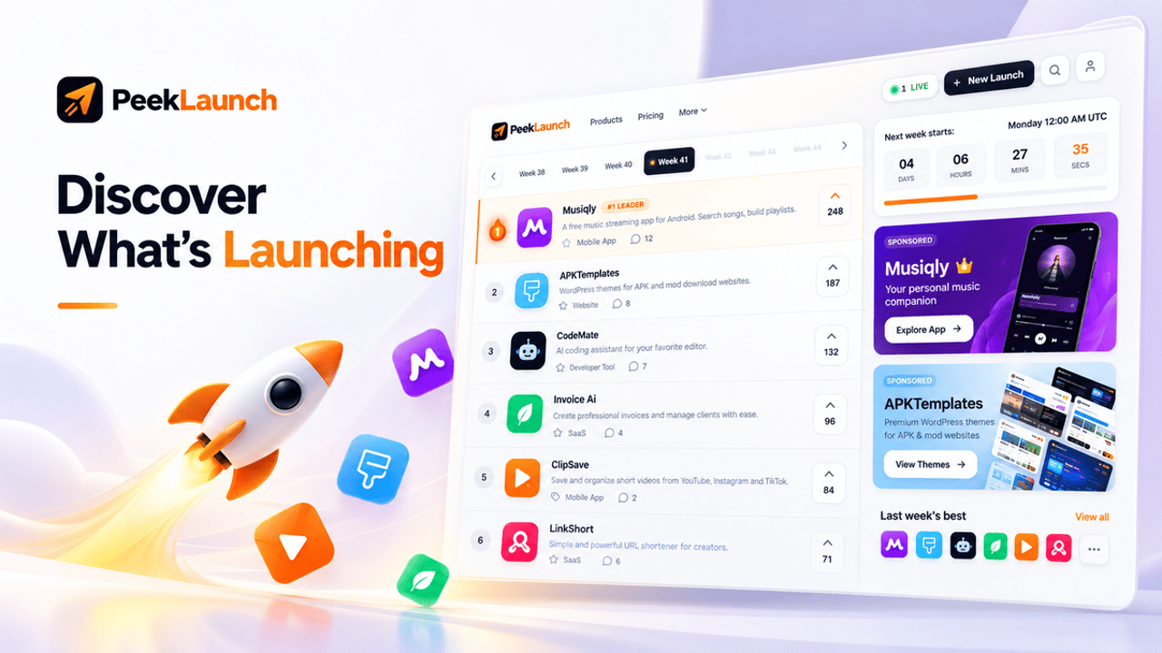 PeekLaunch screenshot 1 of 1