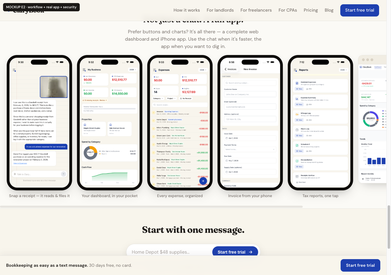 Clarybook screenshot 1 of 1