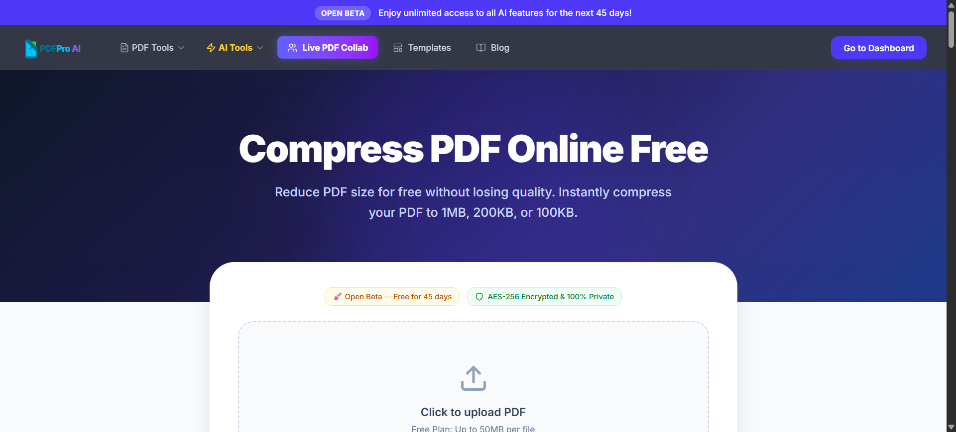 PDF Pro AI screenshot 1 of 1