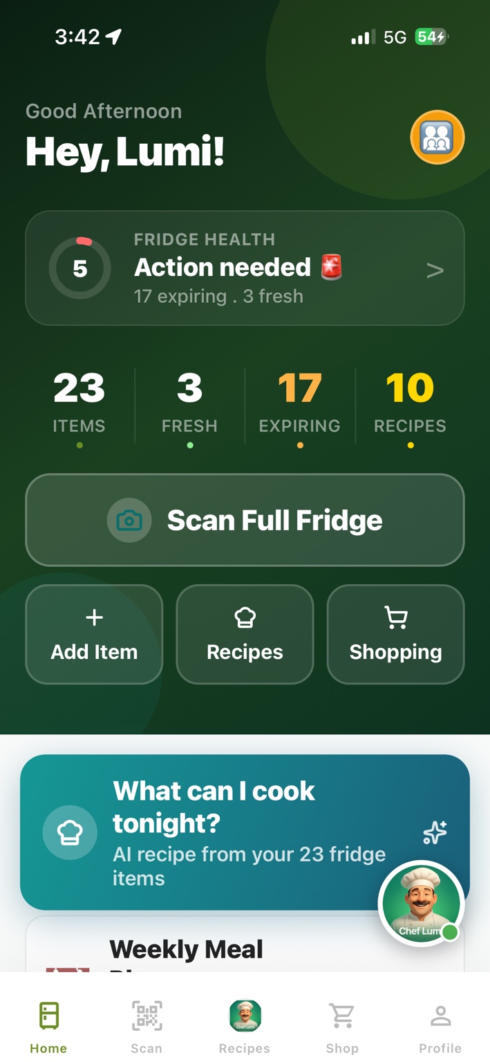 FridgeSmart App screenshot 1 of 4